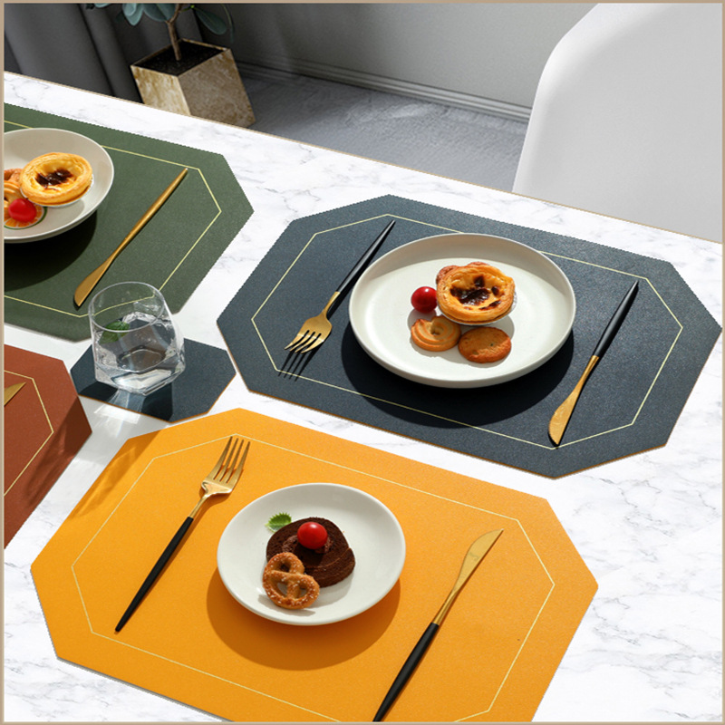PVC Leather Placemats PVC Leather Placemats