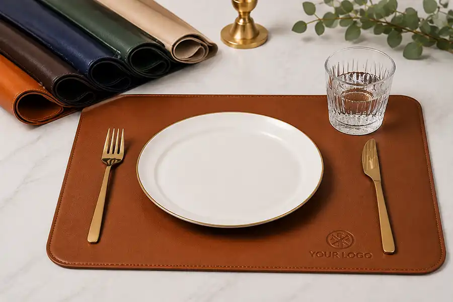 Leather Placemats for Different Industries Leather Placemats for Different Industries