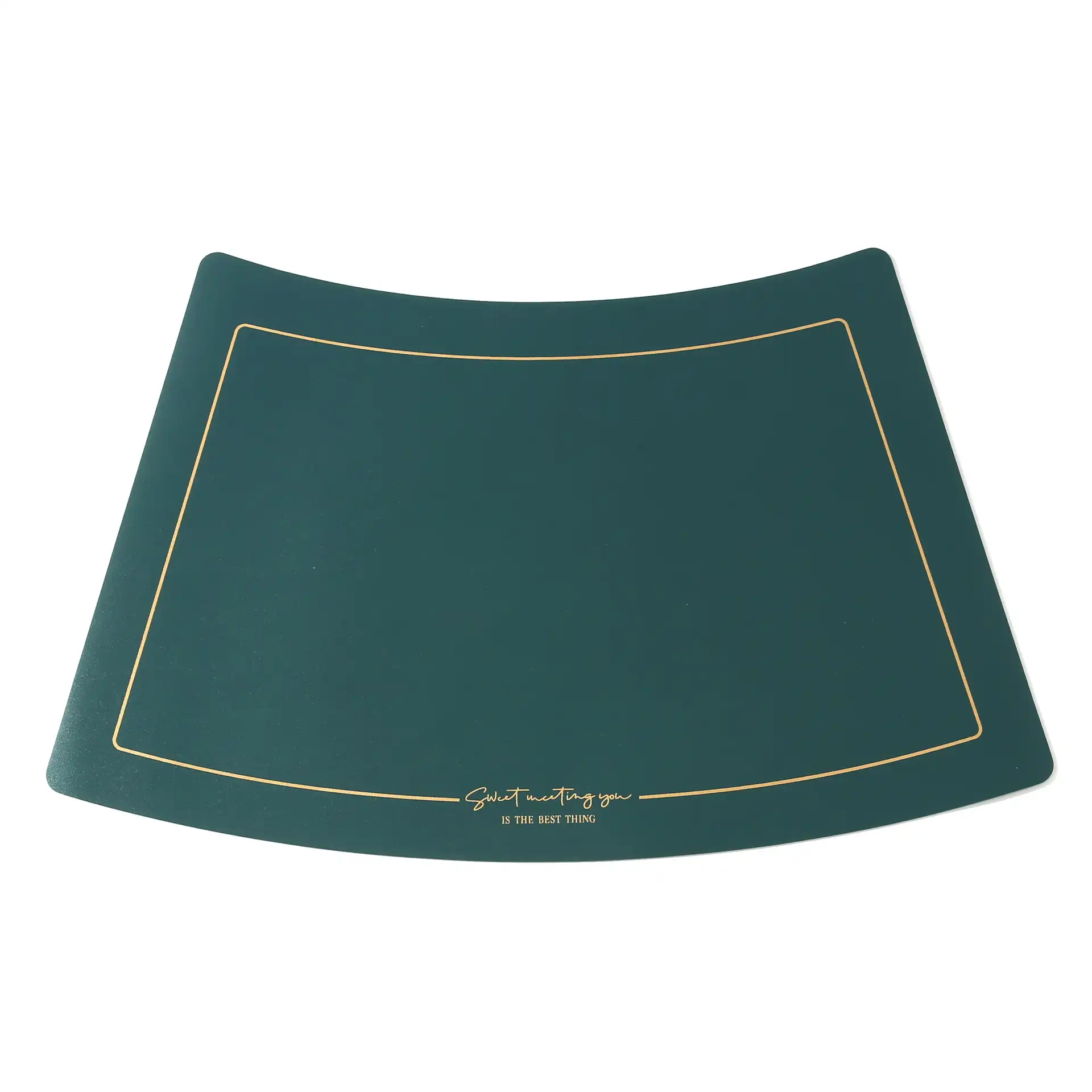 Wholesale wedge-shaped PU leather placemats, suitable for Chinese restaurants5