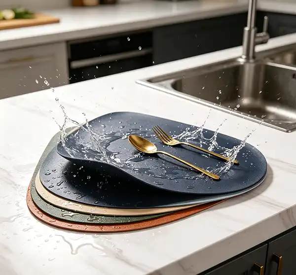 Perfect Teardrop Shape for Round Tables