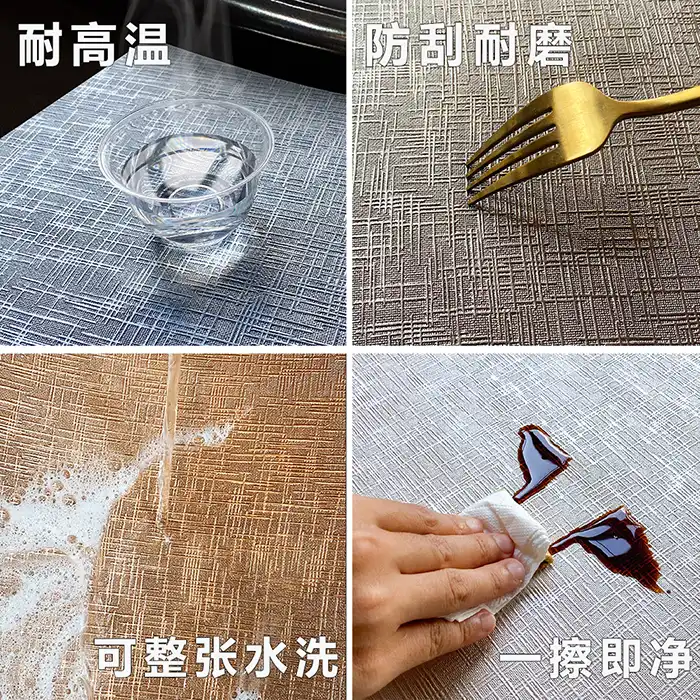 Wholesale Metallic PU Leather Table Mats for Restaurants2
