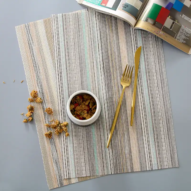 Japanese Style PVC Placemats and Coasters Wholesale | Heat Resistant2