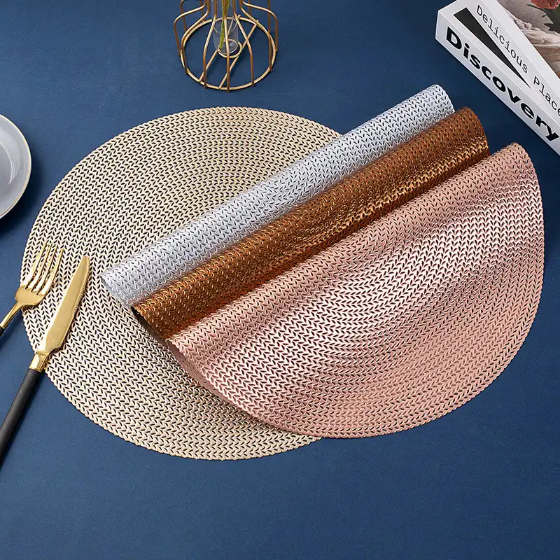 Nordic Wheat Filigree Coasters & Mats | Non-Slip