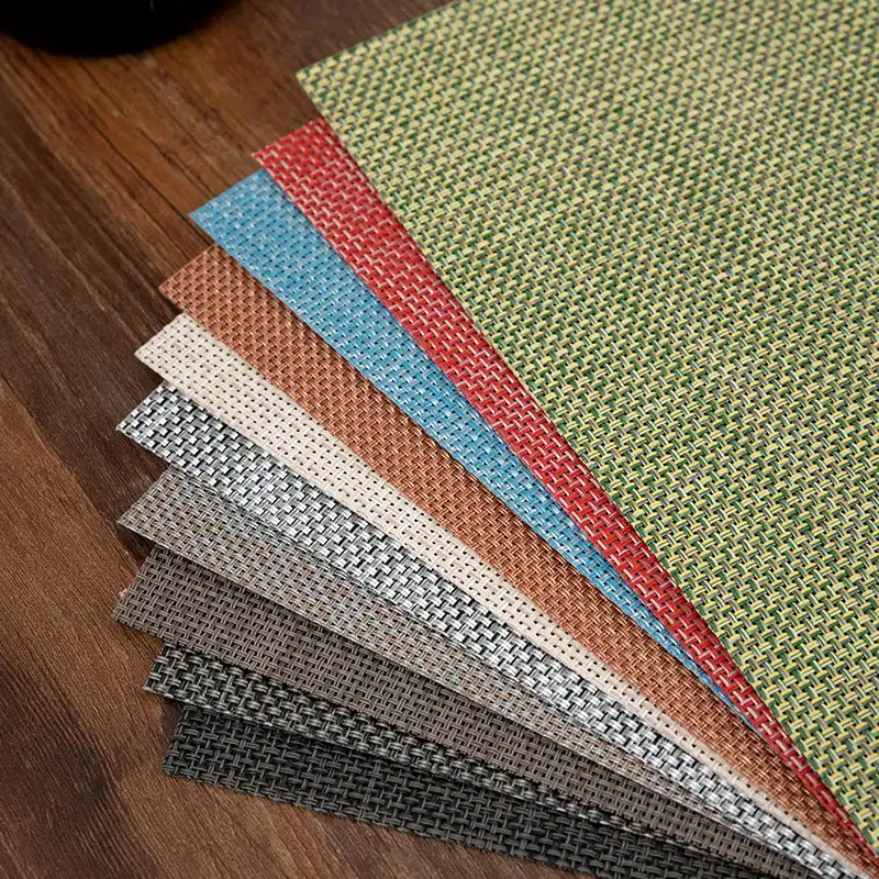 Wholesale Teslin table mats for restaurants and cafes4