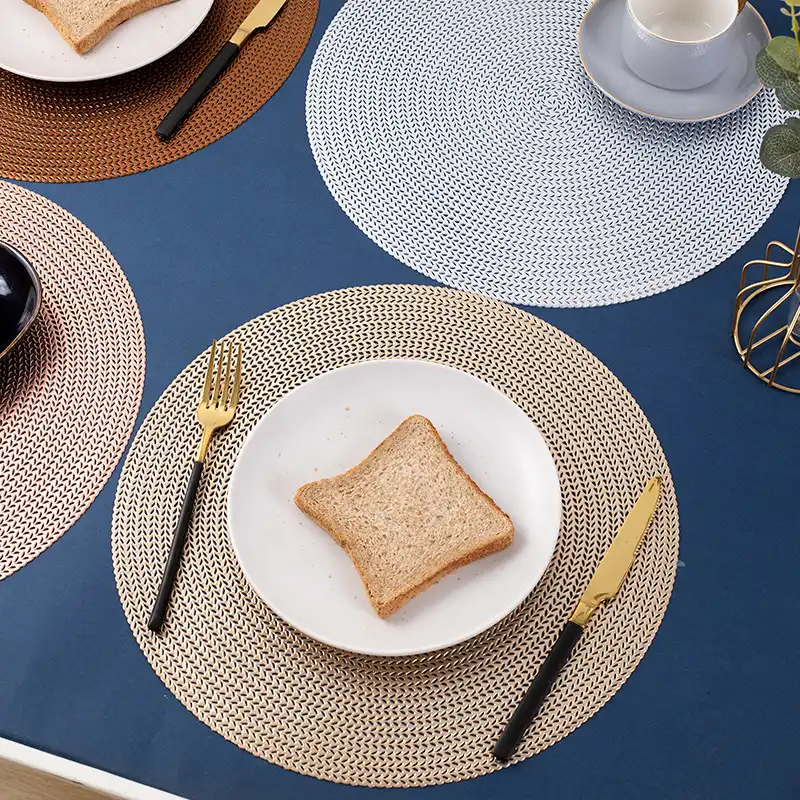 Nordic Wheat Filigree Coasters & Mats | Non-Slip2