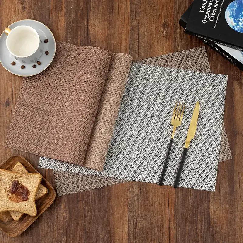 Wholesale Diamond PVC Table Mats for Hotels & Restaurants