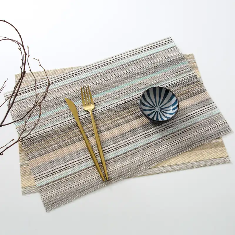 Japanese Style PVC Placemats and Coasters Wholesale | Heat Resistant3