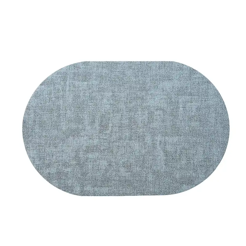 Factory Direct Linen-Textured PU Leather Placemats5