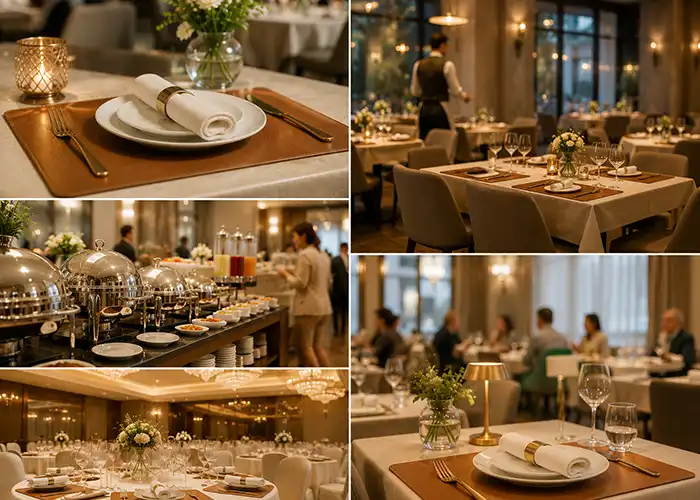 Placemat supplier for hotels and restaurants