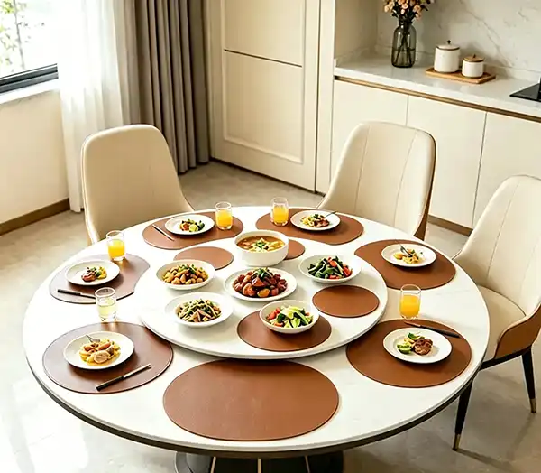 The Ideal Geometry for Round & Oval Tables