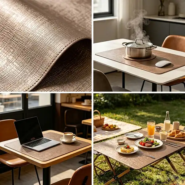 Easy to Clean & Durable Table Protection