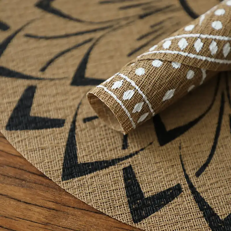 Wholesale Round Teslin Woven Placemats | Heat Resistant4