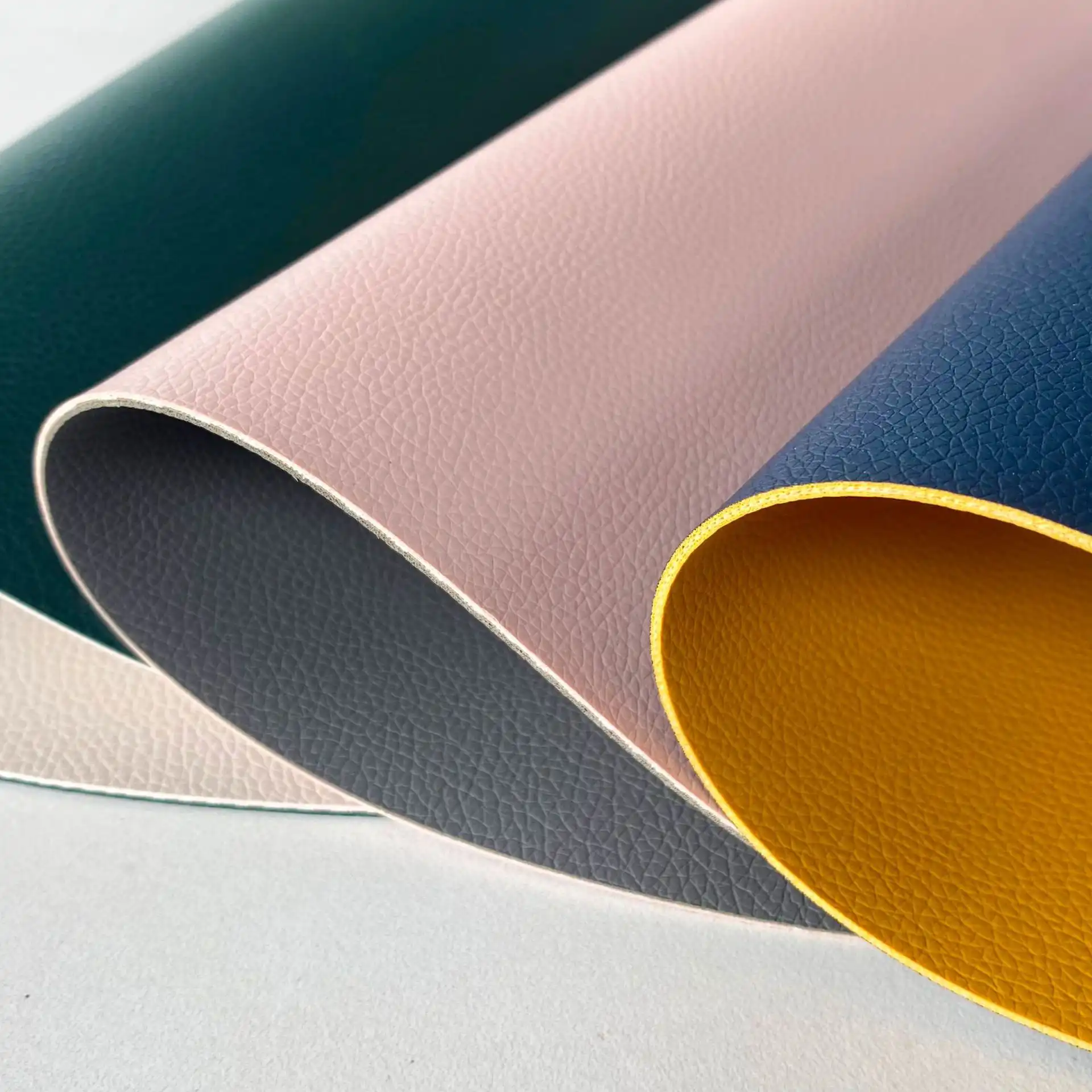Wholesale Tear-Drop PU Leather Table Mats for Hotels4