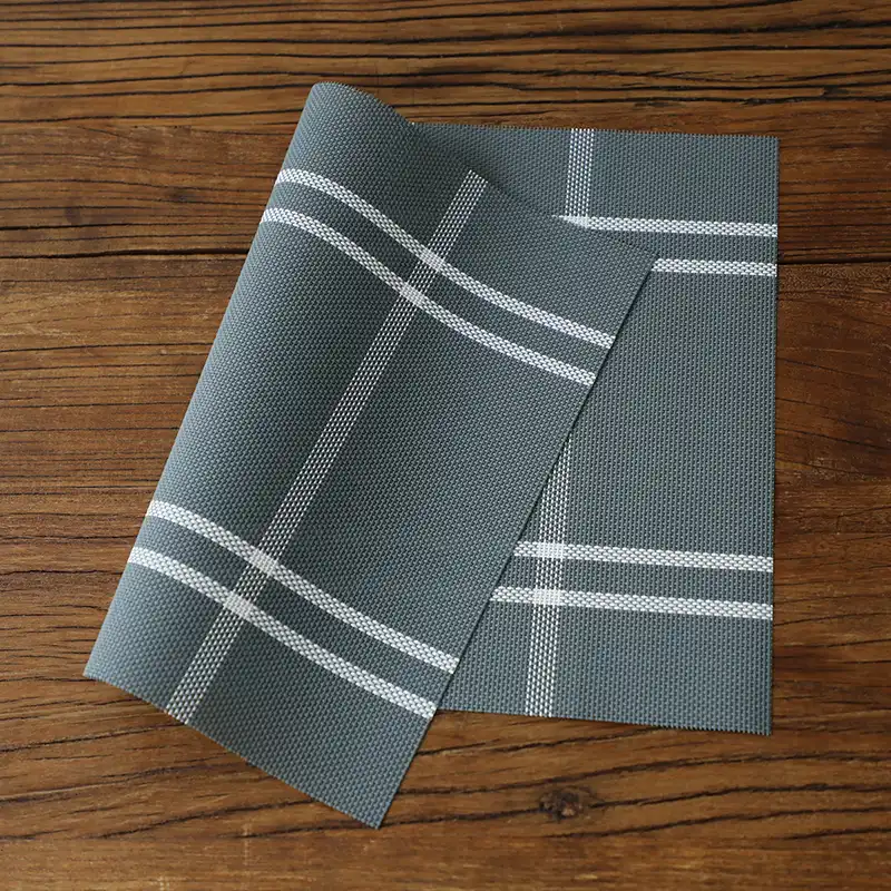 Wholesale Striped Teslin Placemats for Restaurants