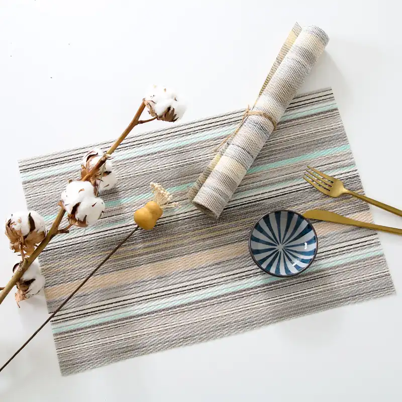 Japanese Style PVC Placemats and Coasters Wholesale | Heat Resistant