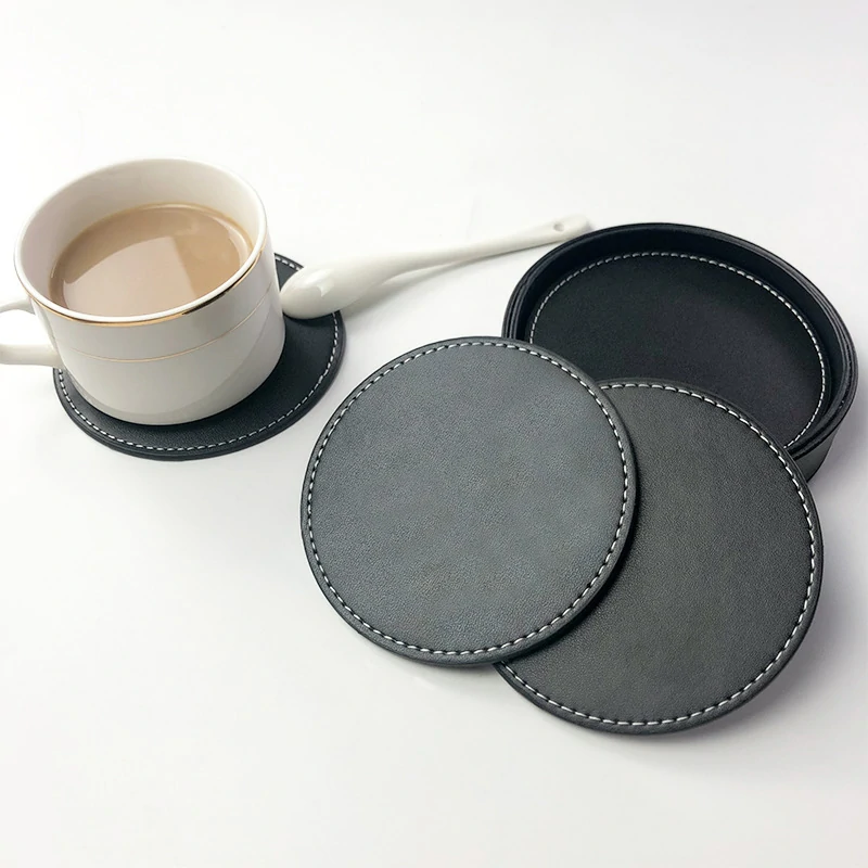PU Leather Coasters PU Leather Coasters