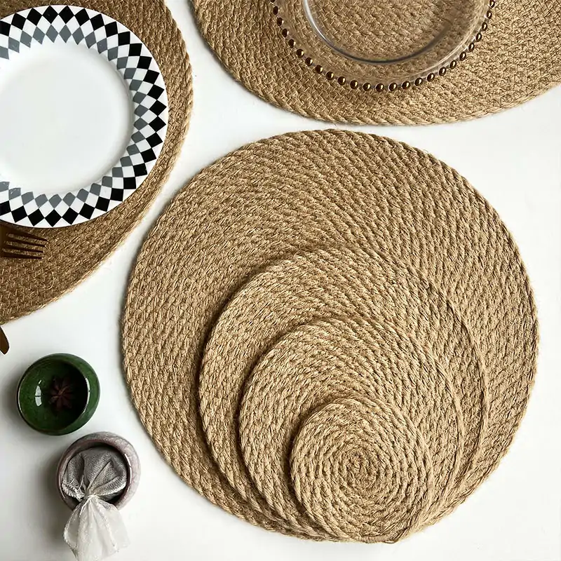 Natural Braided Jute Placemat2