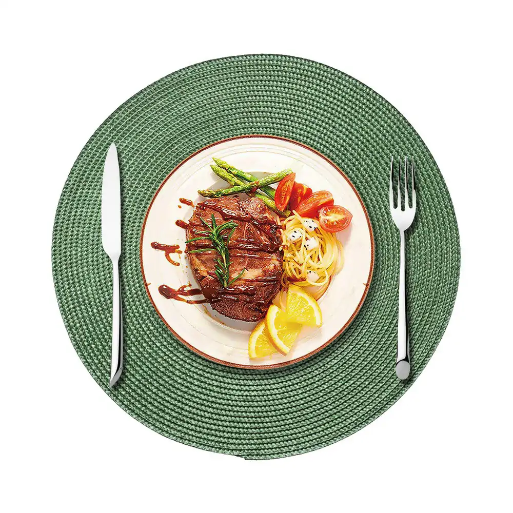 Round Braided Polypropylene Placemat2